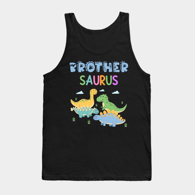 Dinosaur Funny Brothersaur family matching dinosaur Gift For Men father day Tank Top by tearbytea